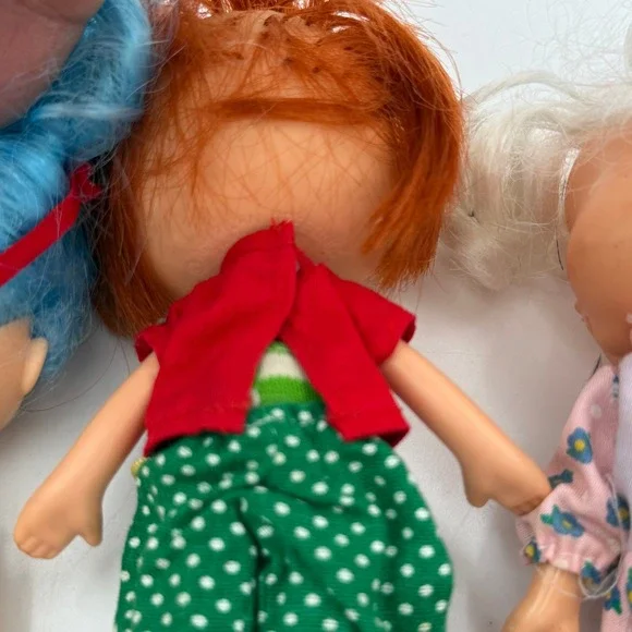 Vintage Strawberry Shortcake Doll 11pc Kenner 1980s Huckleberry Pie Blueberry - Picture 5 of 10
